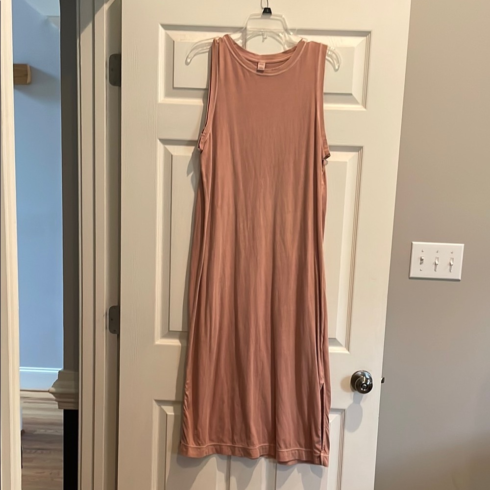 Sleeveless Pink Dress